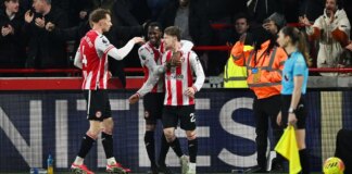 Arsenal stumble against Brentford to open up title race after Keane Lewis-Potter equaliser