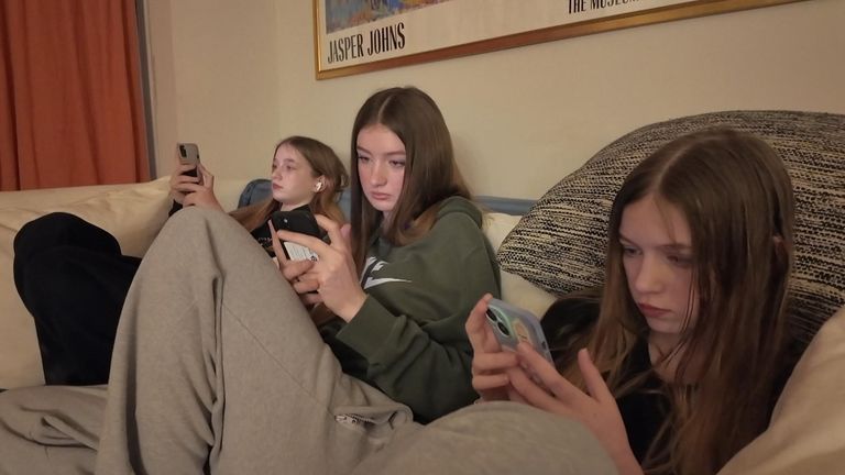 ... but now he says their lives are dominated by social media