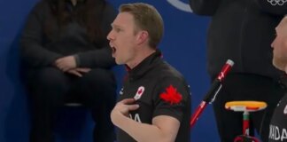 Winter Olympics curling rocked by cheating row as tempers flare, players swear and officials halt match