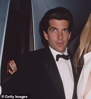 John F. Kennedy Jr pictured 1995