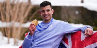 Matt Weston reveals ‘surprising’ way he celebrated Winter Olympics gold medal win