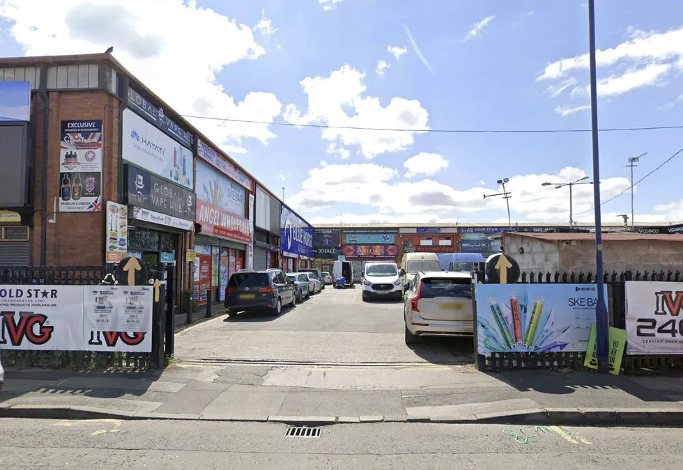 Overbridge Road in Cheetham Hill