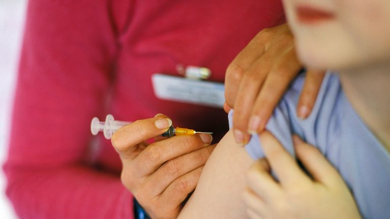 While there is no treatment for measles, vaccination can prevent it. Pic: iStock