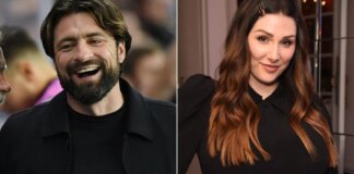 Former Premier League manager marries Lucy Pinder after 18 months of dating