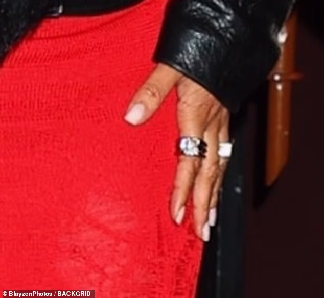 Rihanna's latest outing comes after she did little to quash rumours that she has secretly married her long-term partner as she has continued to wear a ring on her fourth finger