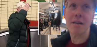 Matt Lucas bats away ‘Free Palestine’ activist as shocking footage emerges from heated confrontation