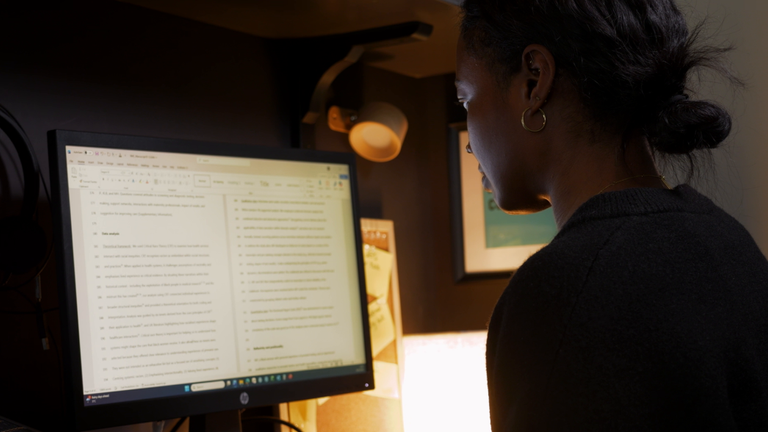 The Five X More Black Maternity Experiences Report, co-authored by Dr Michelle Peter (pictured) surveyed over 1,000 black and mixed-race women