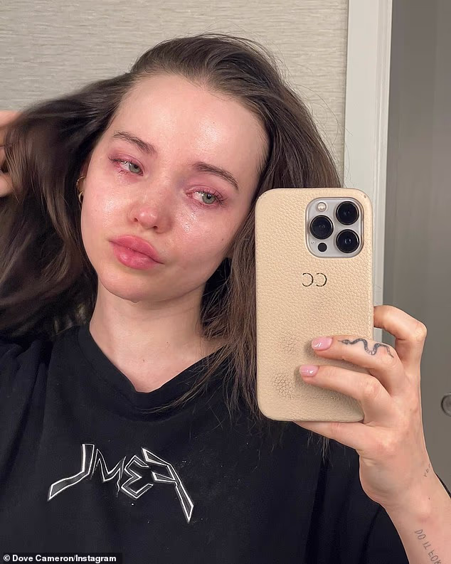 The singer and actress has been open about her mental health struggles in recent years, posting a teary-eyed selfie to Instagram in 2022 and a lengthy note about 'depression and dysphoria'