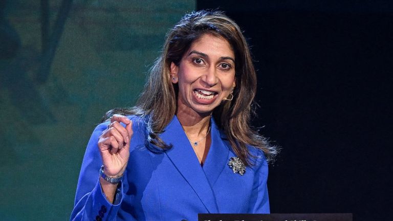 Suella Braverman. Pic: Reuters