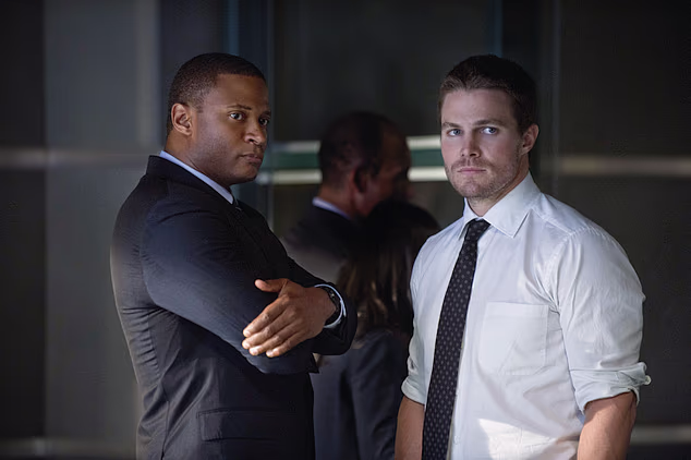 Ramsey (pictured on Arrow with costar Stephen Amell) secretly had surgery and underwent chemotherapy for the condition more than a decade earlier