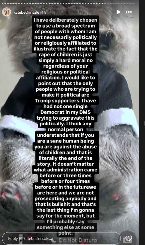 Reports on Diddy, Elon Musk and Epsteins male genitalia highlighted in actors criticism of Pam Bondi