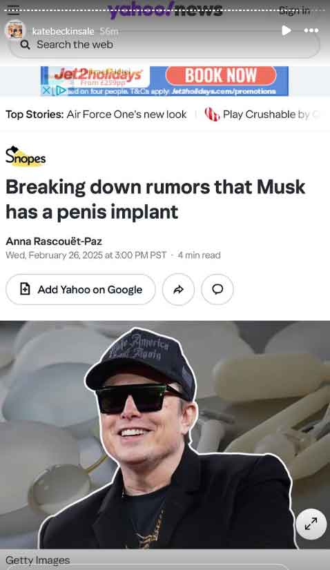 Reports on Diddy, Elon Musk and Epsteins male genitalia highlighted in actors criticism of Pam Bondi