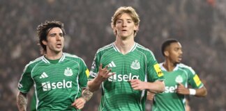 Anthony Gordon breaks Alan Shearer record as Newcastle put Qarabag to the sword