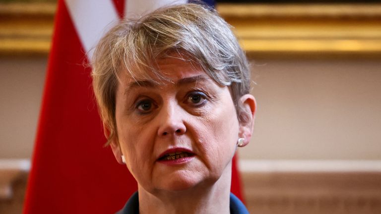 Yvette Cooper Yvette Cooper said the sentence was 'completely appalling and totally unjustifiable'. Pic: PA