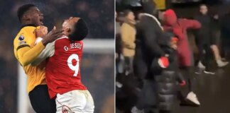 Arsenal fans go into meltdown, with one blaming the weather, after capitulating in Wolves draw