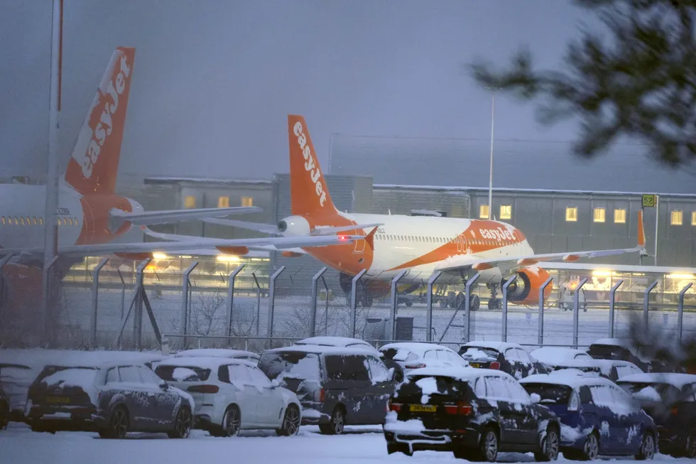 Flights have been grounded at Liverpool John Lennon Airport