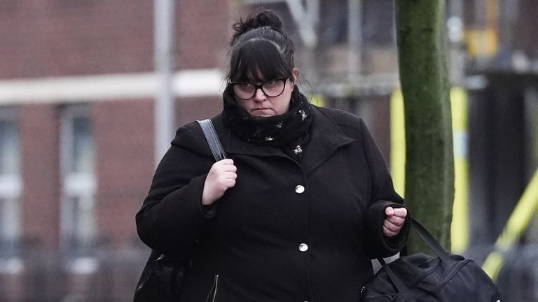 Richard Elkin and Hayley Bell. Pics: PA