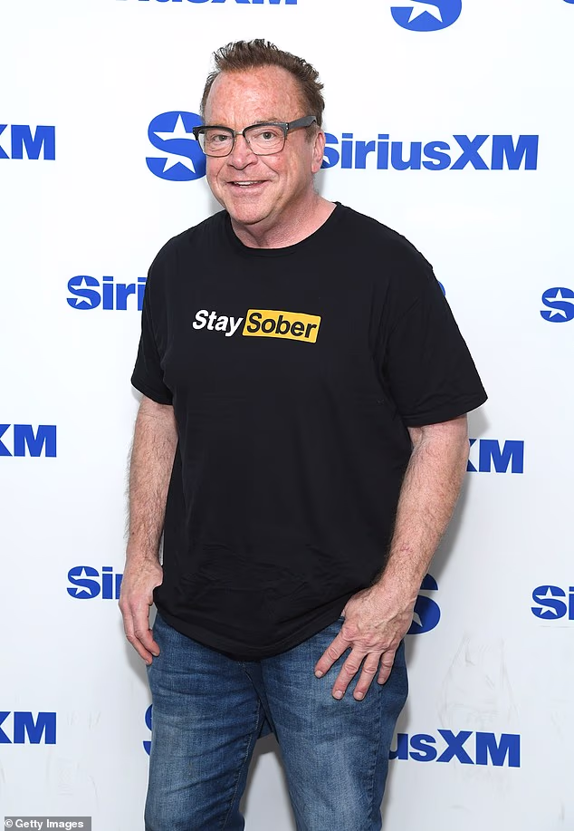 Arnold said, ‘I fell out of bed...a terrible old man injury.' (pictured in October)