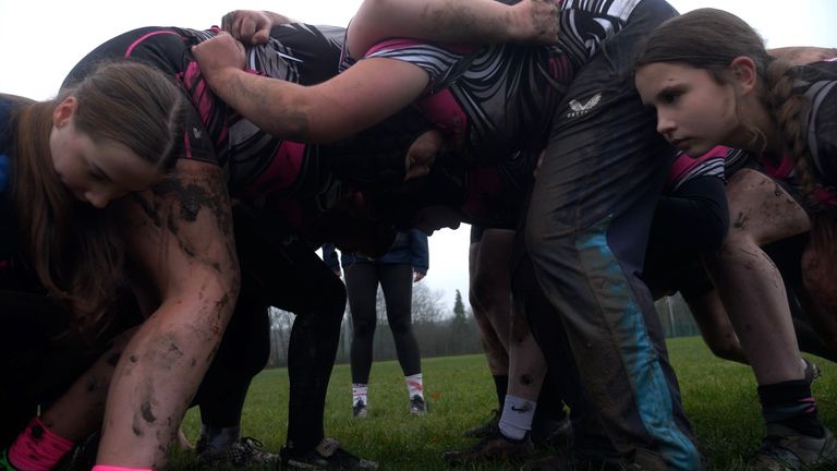 Parents told Sky News that while safety was a concern, they also did not want to put their daughters off the sport