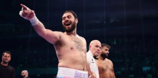 Dave Allen pays tribute to Eddie Hearn after first-round knockout victory in humorous interview