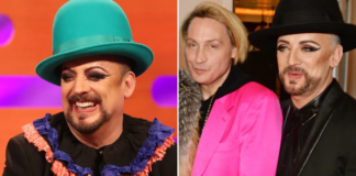 Boy George sparks row as he brands fellow ’80s popstar Marilyn ‘right-wing nut job’ for ‘transphobic’ social media post