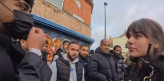 ‘This is a Muslim area!’