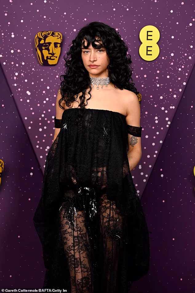 Odessa, who was snubbed at the Oscars, looked incredible in a daring black lace dress with sheer panelling, revealing her physique underneath.