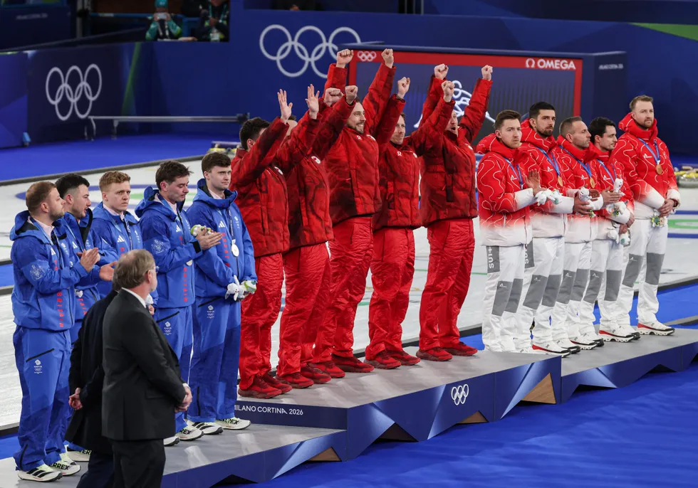 Canada pipped Britain to gold in the curling final