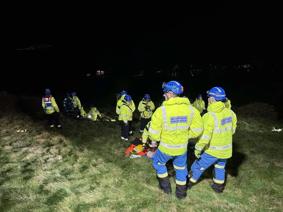 Beer coastguard rescue team
