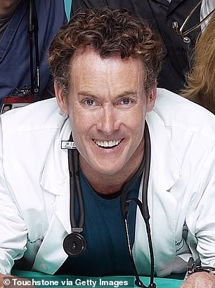 Seen in a throwback still