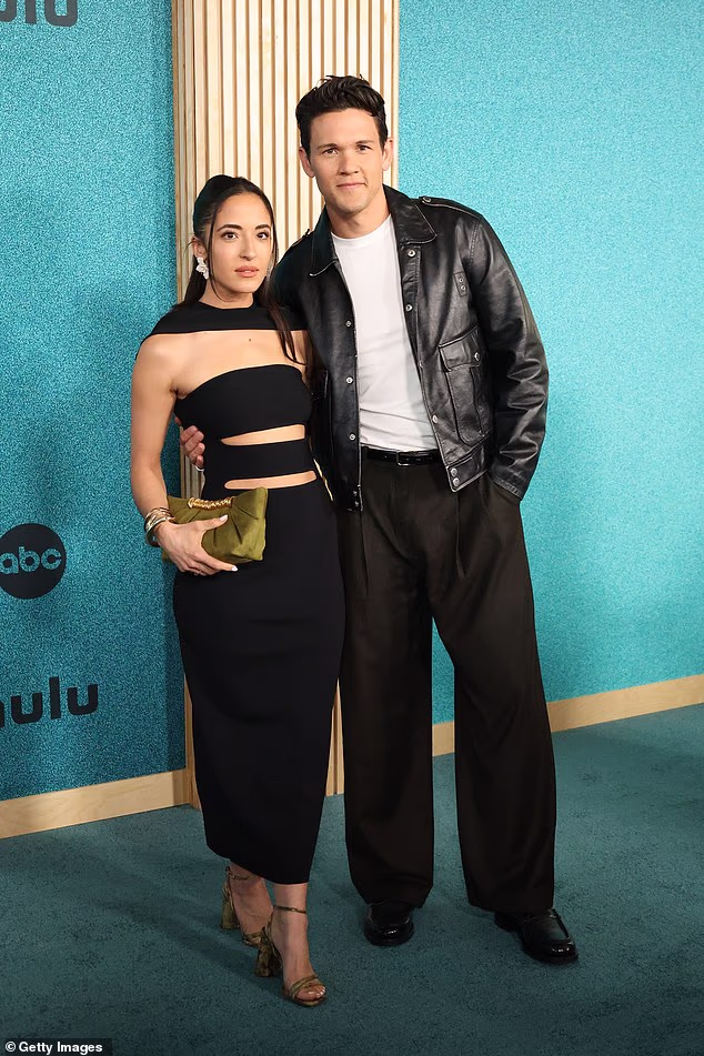 Marina Gridley and David Gridley were a glamorous duo at the event