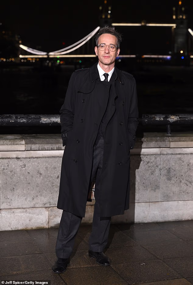 Matthew Macfadyen was suited and booted for the occasion