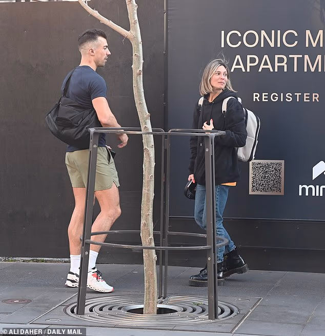 Julia looked downcast in the streets of Sydney