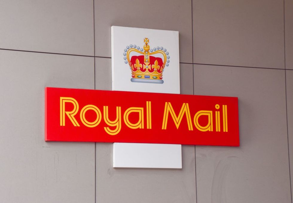 Royal Mail sign