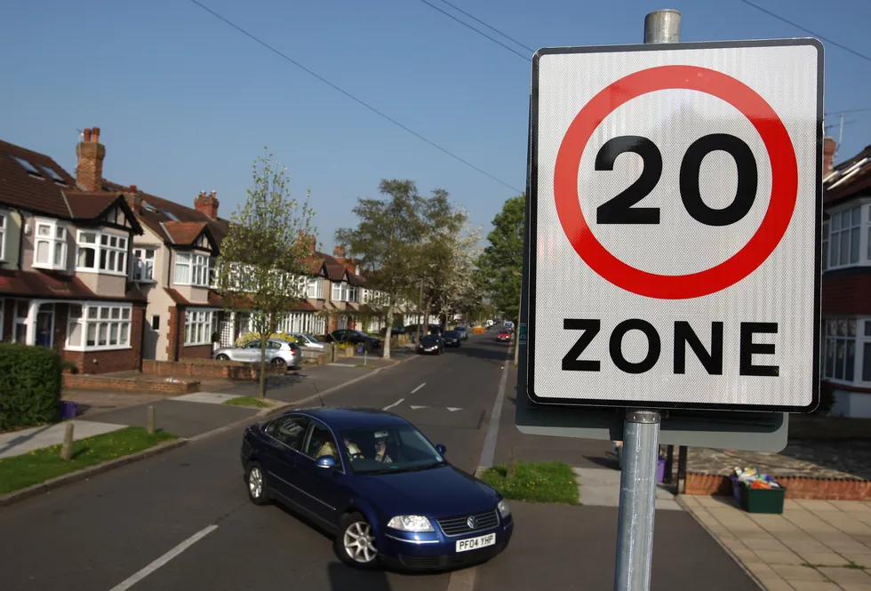 20mph speed limits