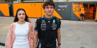 F1 star splits from girlfriend just days before new season starts as she slams ‘false, disgusting narratives’