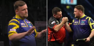 Luke Littler’s Premier League woes continue amid clash with crowd after Jonny Clayton defeat