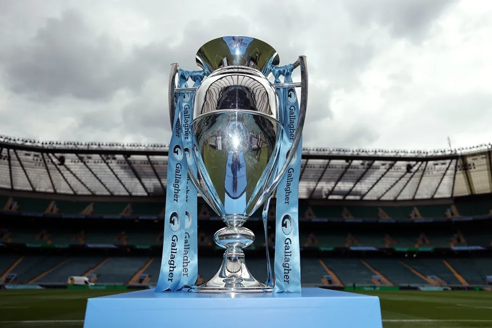 Gallagher Premiership Rugby trophy