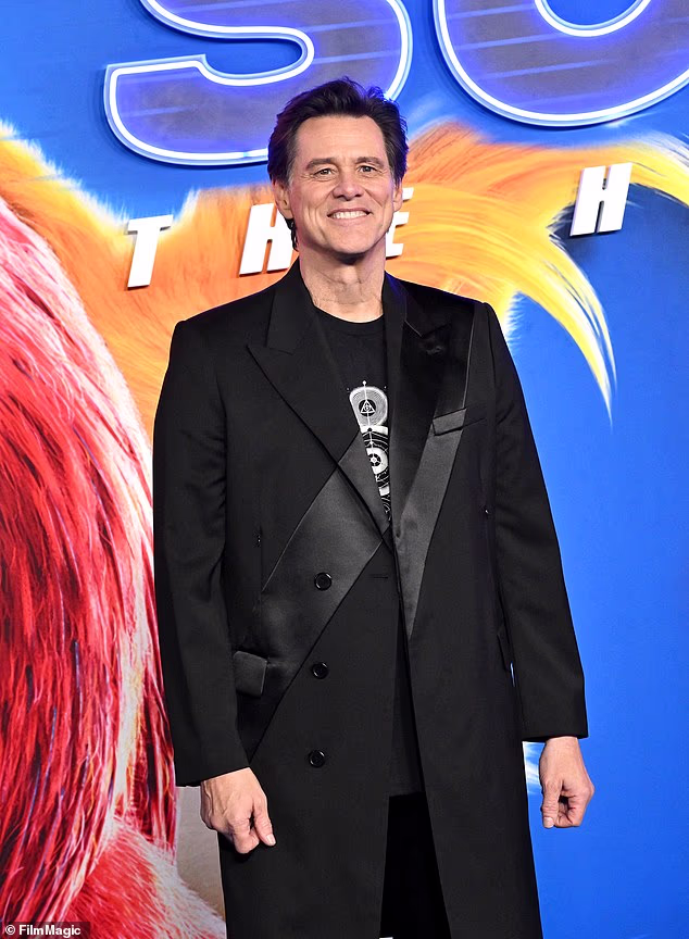 In April 2022, while promoting Sonic the Hedgehog 2, Carrey shocked reporters by admitting he was ¿probably¿ stepping away from acting; (Carrey in December 2024)