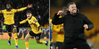 Wolves get morale-boosting victory over Aston Villa as Rob Edwards celebrates win wildly