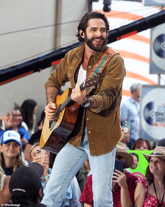 Rhett released his seventh studio album, About a Woman, in 2024; Pictured in 2024 performing in New York City