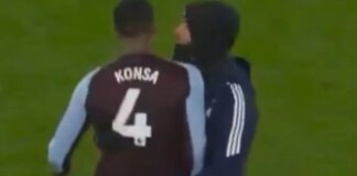 Aston Villa captain has heated clash with own fans after nightmare defeat to Wolves
