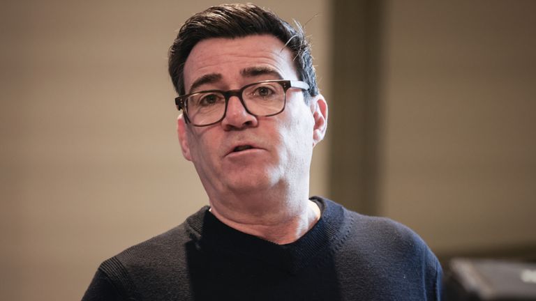 Andy Burnham. Pic: PA