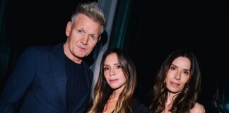 Are the Beckhams and Ramsays at war? As Victoria is pictured looking stony-faced at Gordon’s Netflix launch, insiders tell KATIE HIND that the chef’s comments about Brooklyn feud have ruffled feathers