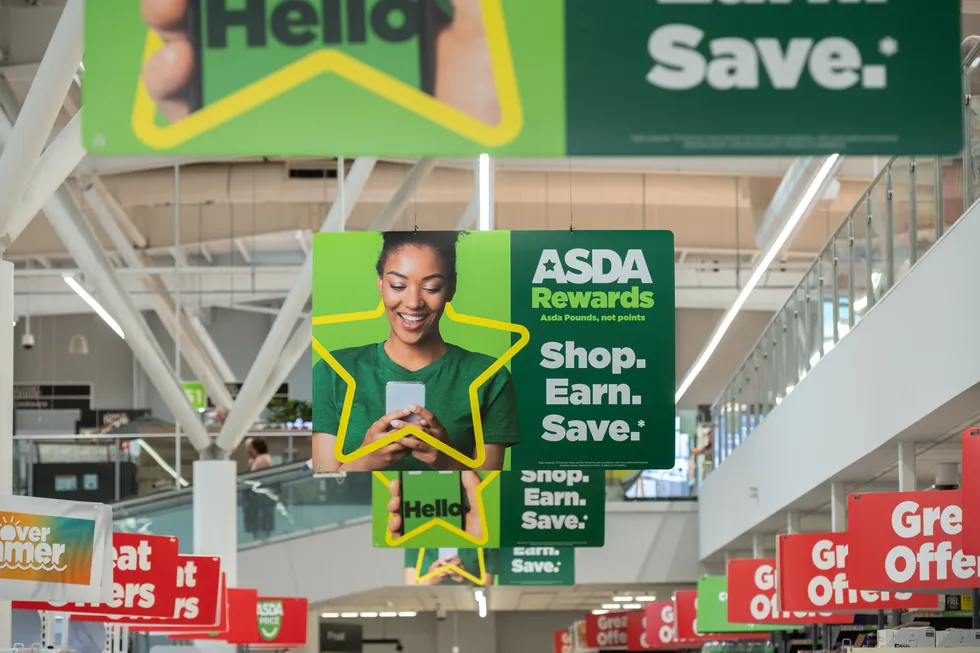 Asda Rewards sign in store