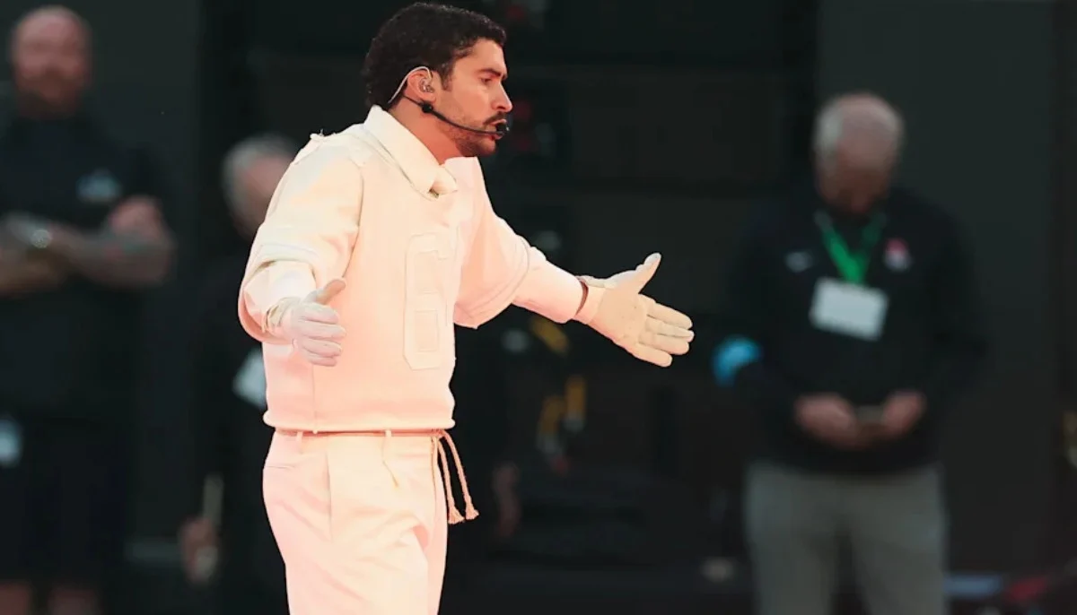 Bad Bunny headlines Super Bowl with hits, dancers and celebrity guests