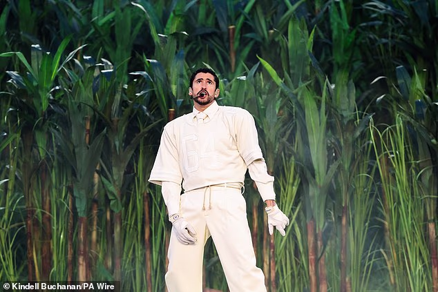 Bad Bunny - real name Benito Antonio Martínez Ocasio - also gifted the gobsmacked hospitality worker a complimentary ticket to one of his two Sydney gigs