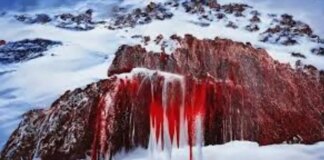 Blood Falls in Antarctica? What causes the mysterious red waterfall hidden in ice