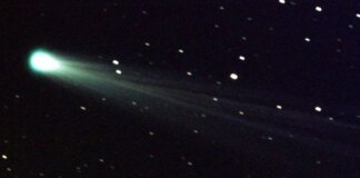 Bright green comet C/2024 E1 nears closest approach before leaving solar system