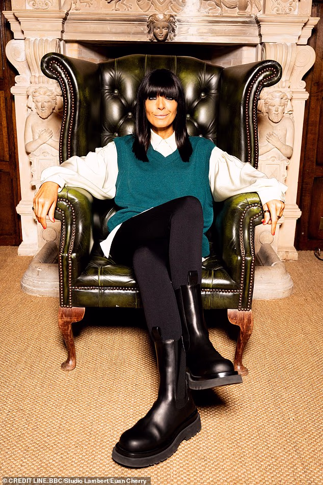 Claudia Winkleman's new chat show set will reportedly look strikingly familiar to The Traitors castle as she opts for a 'sexy private members' club vibe'